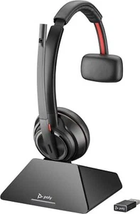 POLY Savi 8210-M Office DECT 1880-1900 MHz Single Ear Headset - 8D3J8AA - Picture 1 of 3