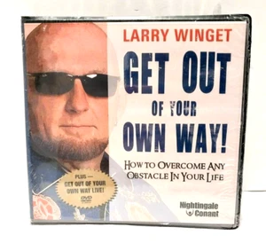 4 CD Larry Winget Get Out of Your Own Way! With Bonus DVD New - Picture 1 of 5