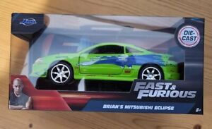 Jada Toys Fast and Furious Brian's Mitsubishi Eclipse 1/32 scale