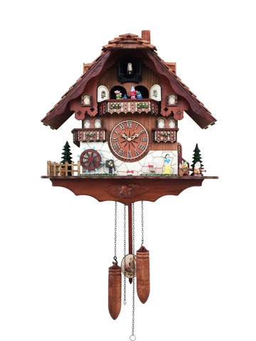 A18KCKW2628MD Kaiser Black Forest Chalet Style Solid wood Fairy Tale CuckooClock Cover