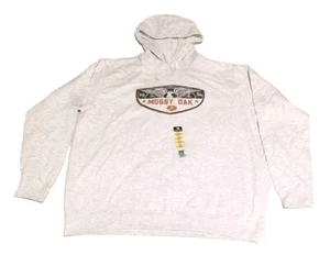 Mossy Oak Pullover Hoodie Logo Gray Men's Size 2XL NEW WITH TAGS!! - Picture 1 of 6