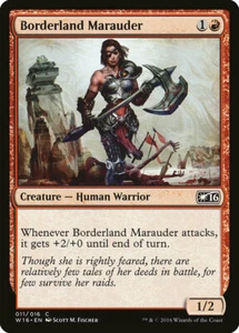 4 Borderland Marauder 4x x4 - NM - Welcome Deck 2016  - SPARROW MAGIC mtg - Picture 1 of 1