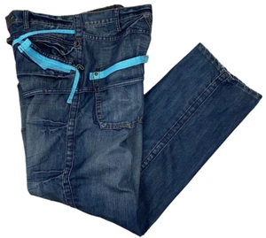 Vintage Marithe Francois Girbaud Mens Y2K Jeans Hip Hop 90s Denim Men’s 34x33 - Picture 1 of 15