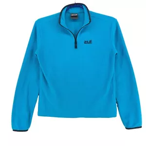 Jack Wolfskin Kinder Jungen Nanuk 1/4 Reißverschluss Pullover Vlies Größe - Bild 1 von 11