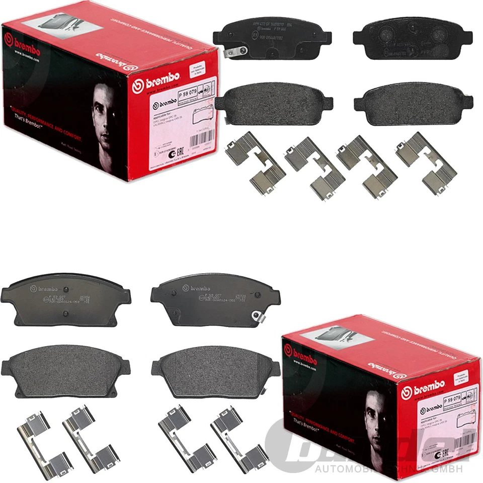 BREMBO BREMSBELÄGE VORNE +HINTEN passend für OPEL ASTRA J MOKKA ZAFIRA - Bild 1 von 1