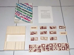 DOMINO FIAT GRUPPO 82 Promo Perfetto 1982 Dominoes Delta Ritma Panda Ducato TIR - Picture 1 of 1