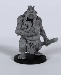 Titan Forge Tabletop -Troll F - 5e DnD Inspired for RPG and Wargames - Bild 1 von 5