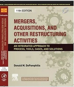 New:Mergers, Acquisitions, Other Restructuring  by Donald DePamphi 11th INTL ED - Imagen 1 de 3