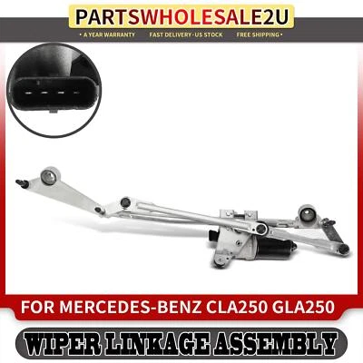 Conjunto de acoplamiento y motor limpiaparabrisas delantero para Mercedes-Benz CLA250 GLA45 AMG Foto 1 de 4