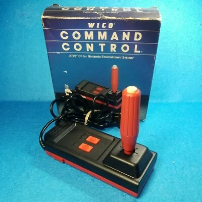 Nintendo NES Wico Joystick Controller - Wico Command Controller w/Box *Untested* - Image 1 of 4