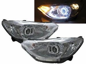 Sail MK3 15-present 4D CCFL Projector Headlight Chrome for CHEVROLET CHEVY LHD - Picture 1 of 7