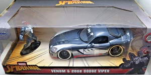 1/24 JADA MARVEL SPIDERMAN VENOM FIGURE AND 2008 DODGE VIPER SHOP STOCK - Bild 1 von 4