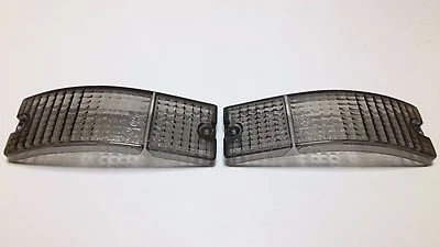 JUEGO DE PARES DE LENTES DE HUMO DE LUZ DE GIRO FRONTAL PARA 83 84 85 MAZDA RX7 RX-7 SA 22C Foto 1 de 4