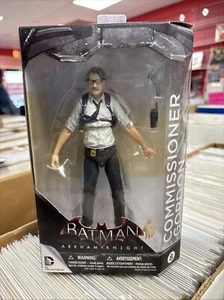 2015 DC Direct Toys Batman Arkham Knight Commissioner Gordon 7” Action Figure - Picture 1 of 3