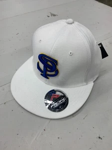 SP Pacific SM/MD Fitted Structured Hat White Blue - Picture 1 of 2
