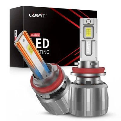 LASFIT H11 Low Beam LED Headlight Bulbs 13000LM 130W for Honda Civic 2016-2021 - Изображение 1 из 4