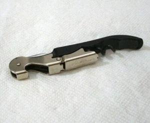 ORIGINAL Rare stamped "Patent" model PULLTAP'S OPENER Corkscrew, cork tap knife  - Picture 1 of 11