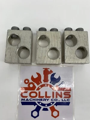 CMC CDA-501 TA600LA Type LA HLA 600A Mechanical Lug Terminal Block Lot of 3 - Image 1 of 4