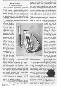 LE COLORISCOPE ET LA COLORATION DU VIN / ADP 1894 - Imagen 1 de 1
