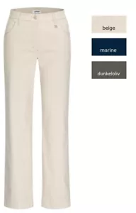 KjBRAND Betty Bengaline Hose - Zipp + Knopf, Taschen, gerades Bein, Viskosemix - Bild 1 von 4