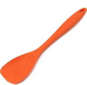 Chef Craft Premium Silicone Spoon Spatula, 11.5", Orange - Picture 1 of 1