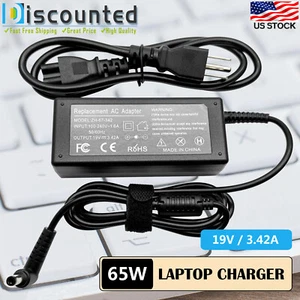 AC Adapter Charger for Toshiba Satellite C655-S5132 L755-S5216 Laptop Power Cord - Picture 1 of 7