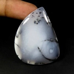 Natural Dendrite Agate Cabs 44x33mm Handmade Smooth Fancy Gemstone 87 Cts DP-111 - Picture 1 of 9