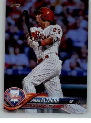 2018 Topps #444 Aaron Altherr (ref 127271) - Image 1 of 2
