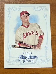 Tarjeta base de béisbol Topps Allen & Ginter 2013 #7 Mike Trout - Imagen 1 de 2
