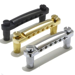 Tune-O-Matic Tailpiece for Electric guitar 10.5 mm spacing CR/BK/GD - Picture 1 of 14