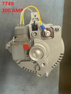 ALTERNADOR DE CARROCERÍA PEQUEÑA FORD MUSTANG 3G 1965 66 67 69 70-1975 200 AMPERIOS de un cable Foto 1 de 4