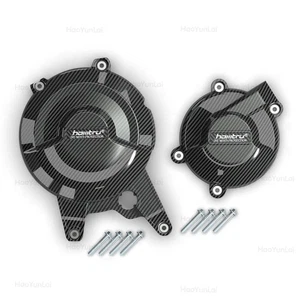 For Husqvarna 701 Enduro MOTO 2015-2021 Carbon Fiber Engine Protection Cover - Picture 1 of 8