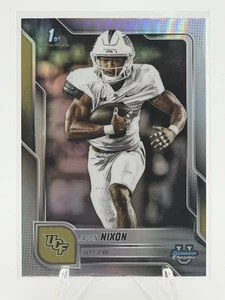 Jaden Nixon - 2025 Bowman University Chrome REFRACTOR - #113 (RC) - Bild 1 von 2