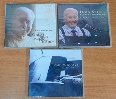 Lot of 3 Jimmy Swaggart Gospel CDs 2013 Jim Records Religious Christian Foto 1 de 4