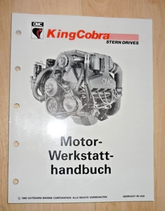 king cobra stern drives motor manual de taller 1992 - Imagen 1 de 1