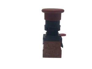 NOS Omron 3PST 2NC 1NO 10A 110V Pull Reset E-Stop Switch A22E-MP-12 - Picture 1 of 5