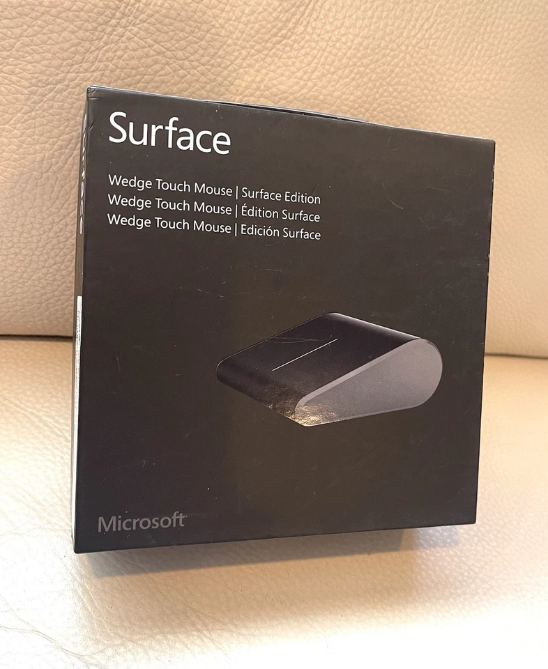 Microsoft Surface Edition Wedge Touch Bluetooth Wireless Mouse 1498 BlueTrack - Image 1 of 2