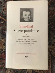 LA PLÉIADE STENDHAL CORRESPONDANCE I (1) 1968 - Imagen 1 de 5