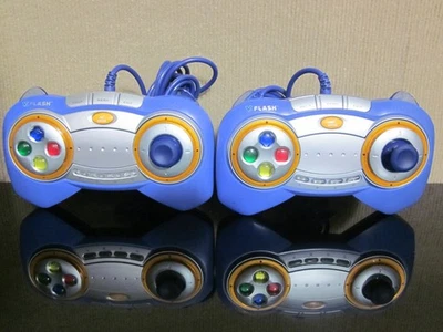 2 V-tech V-flash Controllers Replacement for V Flash Home Entertainment System - Image 1 of 4