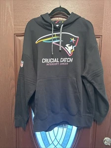 New England Patriots Damen Crucial Catch Cancer Hoodie Large L Nike Neu NFL - Bild 1 von 16