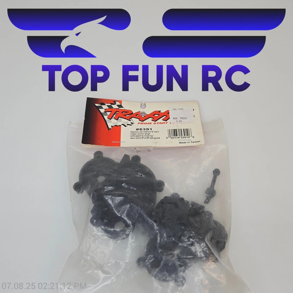 Traxxas 5391 Gearbox Halves Front & Rear For Revo & Slayer - Image 1 of 1