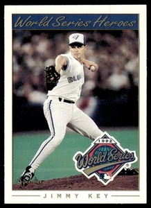 1993 O-Pee-Chee World Series Heroes Jimmy Key Toronto Blue Jays #2 - Picture 1 of 2