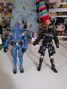 Gi Joe : Cobra Commander Action Figure With Free Snake Eyes Figure - As Shown - Picture 1 of 3