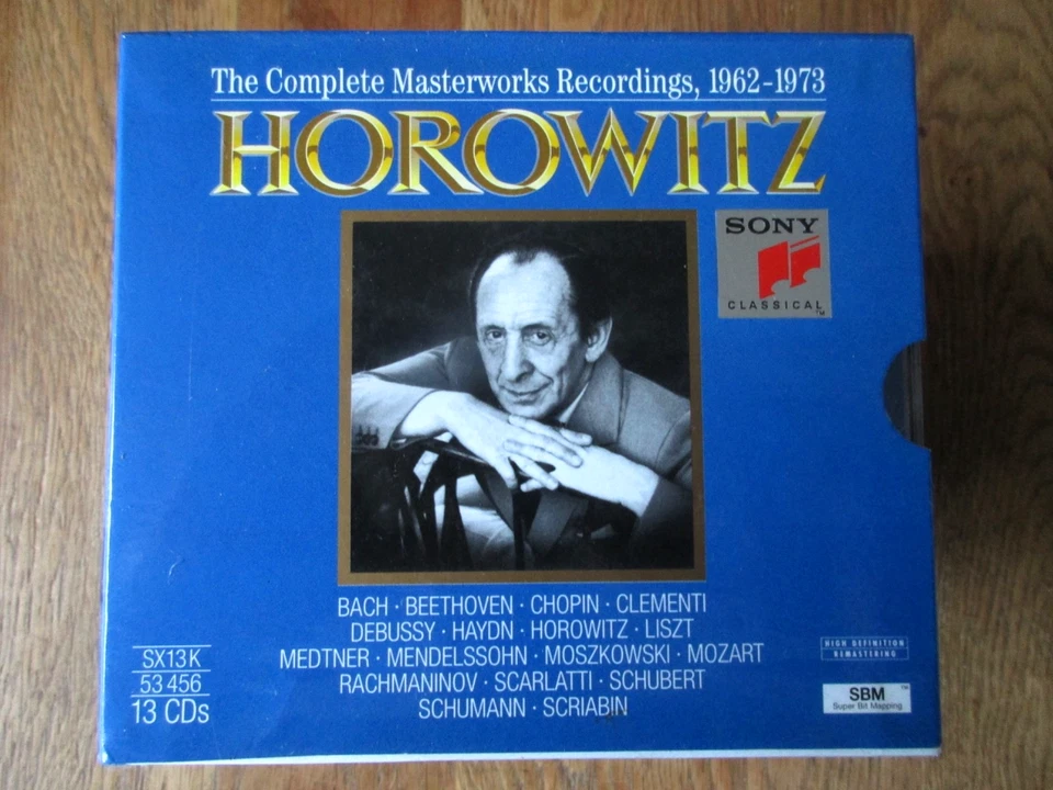 Horowitz - Complete Masterworks Recordings '62-'73 / Sony SX13K Ed1 13CD No Ifpi - Image 1 of 4