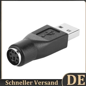 2pcs PS/2 Femelle vers USB Mâle Adaptateur Convertisseur Splitter Connecteur pour PC - Photo 1/3