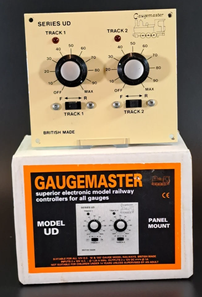 Gaugemaster Model UD - Panel Mount Twin Track Controller - Image 1 of 4