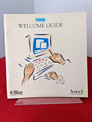 Acorn A3000 Welcome Guide Issue 1, 1989. ISBN 1 85250 064 6 - Image 1 of 4