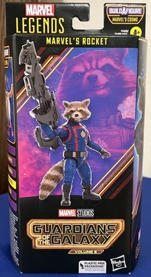 Marvel Legends Guardians Of The Galaxy Volume 3 ROCKET Hasbro 2023 Cosmo BAF - Image 1 of 4
