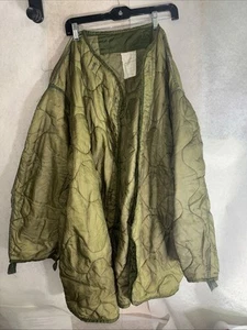 Vintage USGI Extreme Cold Weather Parka Liner OD Green Medium Regular Authentic - Picture 1 of 5