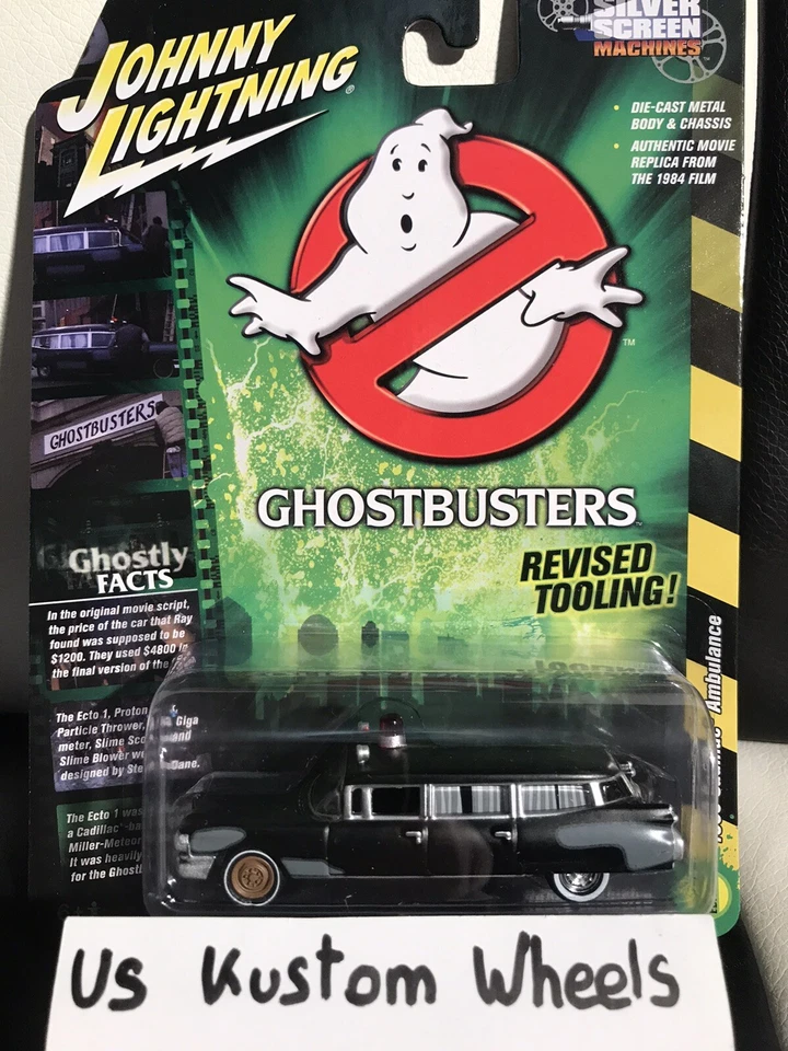 Johnny Lightning 1/64 🇨🇵 Ghostbusters Ambulance 1959 Projet Pre-ecto - Photo 1/4